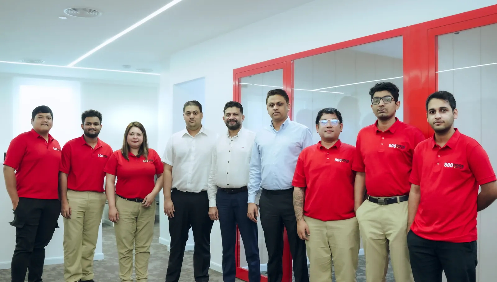The 800 DOCS team at our Port Saeed office in Dubai